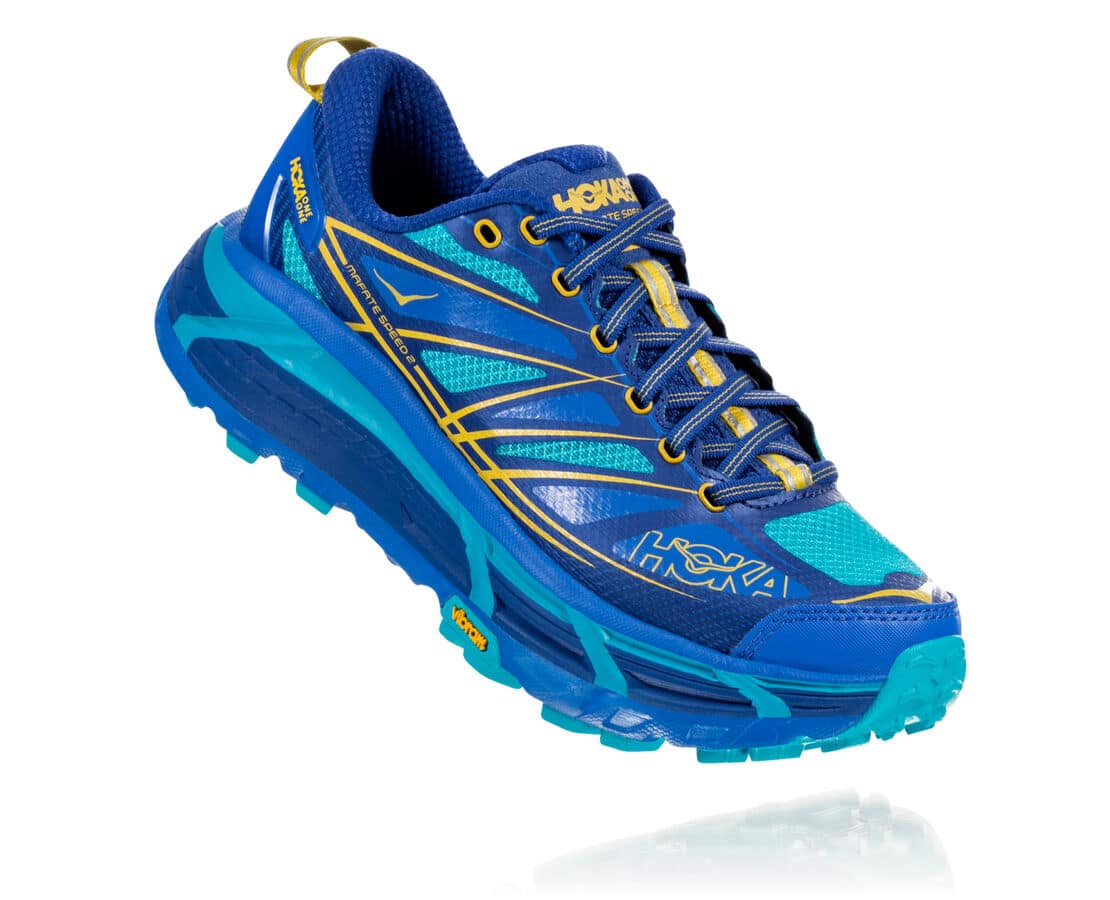 Hoka One One Mafate Speed 2 Női Túracipő Kék [WTPCB-6091]